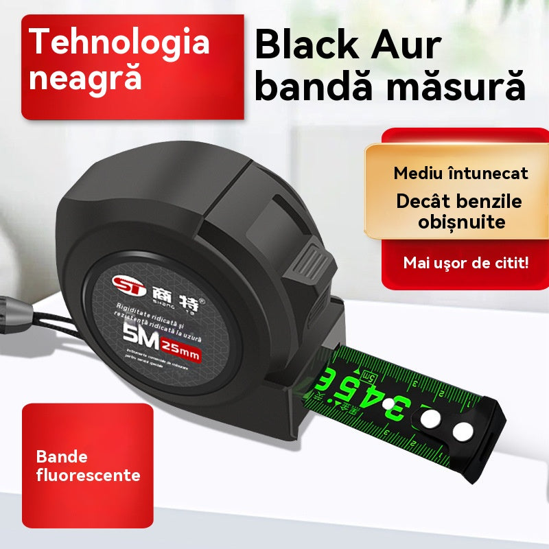 📏【Cumpără unul, primești unul gratuit🔥】Ruletă fluorescentă de înaltă precizie, îngroșată, rezistentă la uzură și la căderi