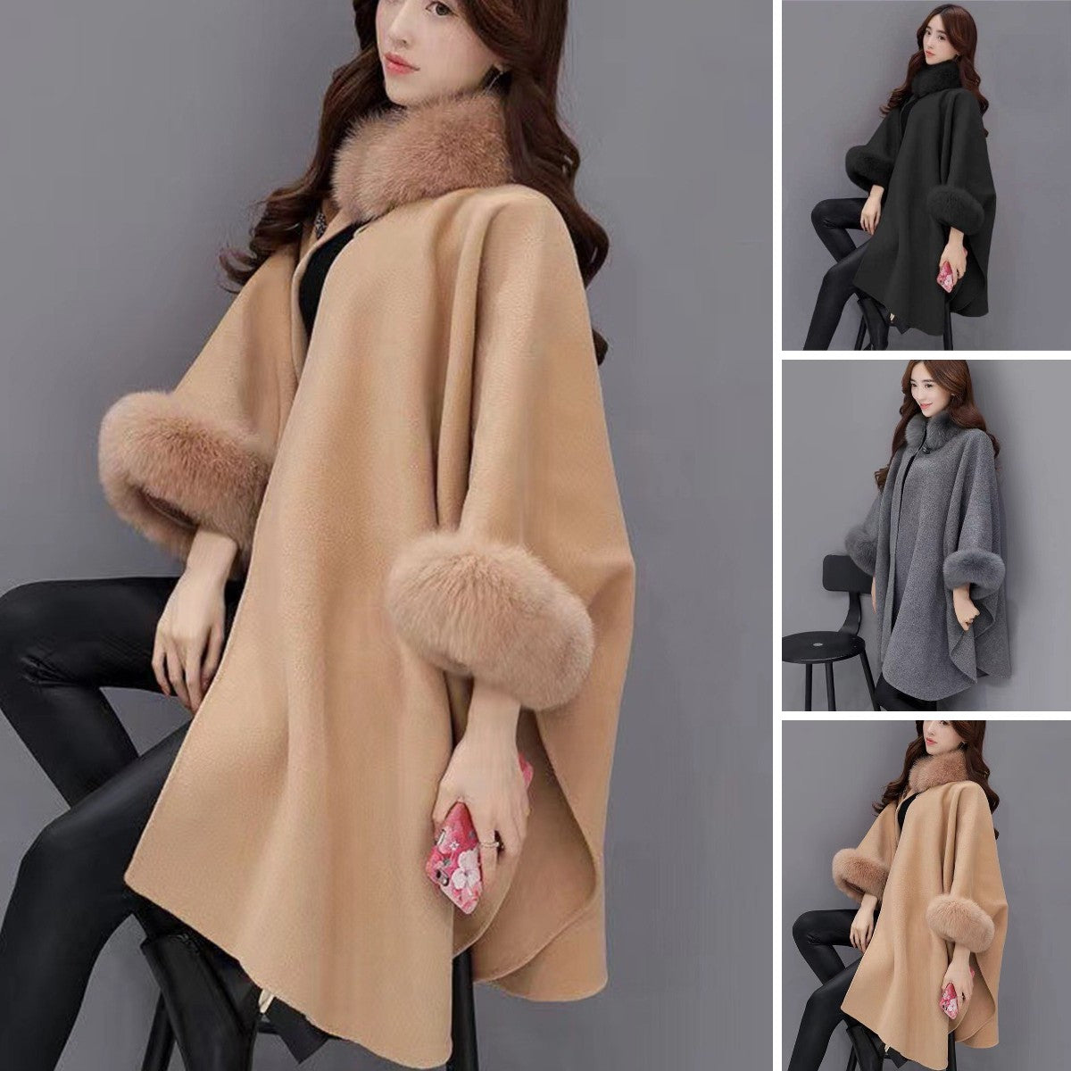 🔥✨【Novi zimski dolasci🔥】【S-5XL】Visokokvalitetan, moderan i elegantan kaput od mekane vune srednje duljine