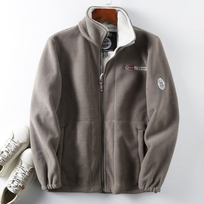 🎁🌞【50% DE DESCUENTO🔥】【S-3XL】Nueva chaqueta polar gruesa y cálida para hombre: elegante, cómoda y cálida
