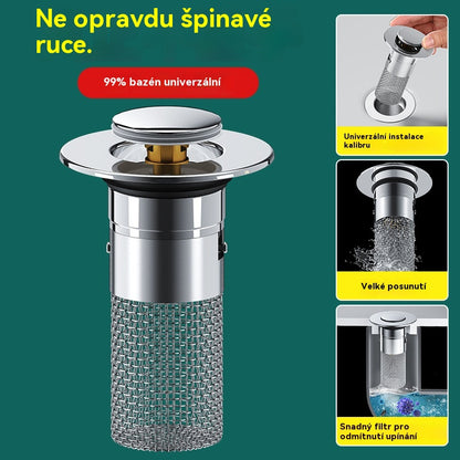 🔥Kupte 1 a dostanete 1 zdarma🔥💧Univerzální nerezový odtokový filtr
