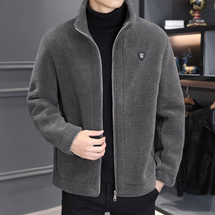 🔥🐏【Sezonski popust 50%】✨⛄Novi muški zimski debeli topli vuneni kaput - vremenski ograničena posebna ponuda