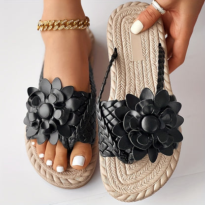 ✨🌈【36-43】🌴👣Vara 2025, pantofi de plajă casual pentru femei, papuci împletiți, la modă 