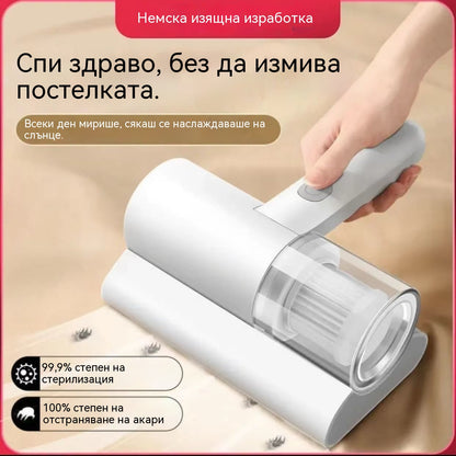 🔥✨【50% отстъпка 👍】Преносима компактна прахосмукачка с висока честота, почиства и премахва акари