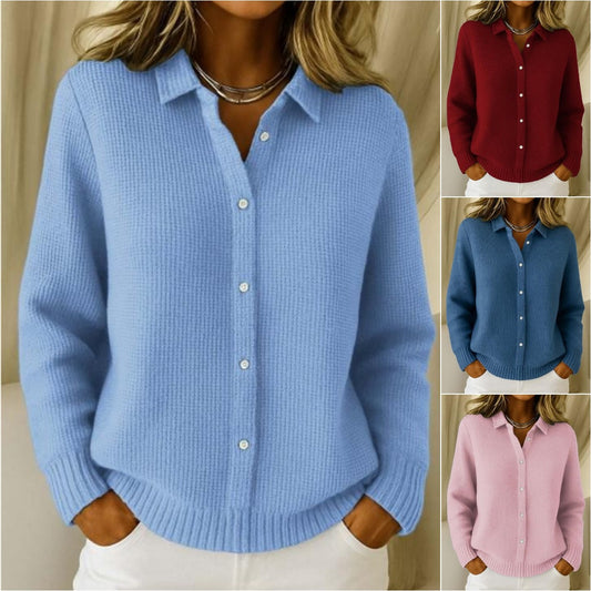 🔥🎉【Novinka pro rok 2026✨】【S-3XL】🌷⛄Nový módní ležérní elegantní široký pletený dámský kardigan