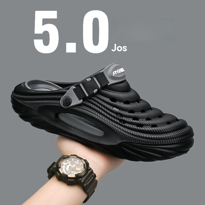 🔥🌴【36-45】Muške sandale s debelim potplatima, neklizajuće, cipele s rupama, ležeran stil, ljetna moda 2025 