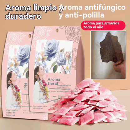 🎁50% de descuento🔥 Bolas de flores de alcanfor, que perfuman tu armario y lo protegen de insectos y moho.