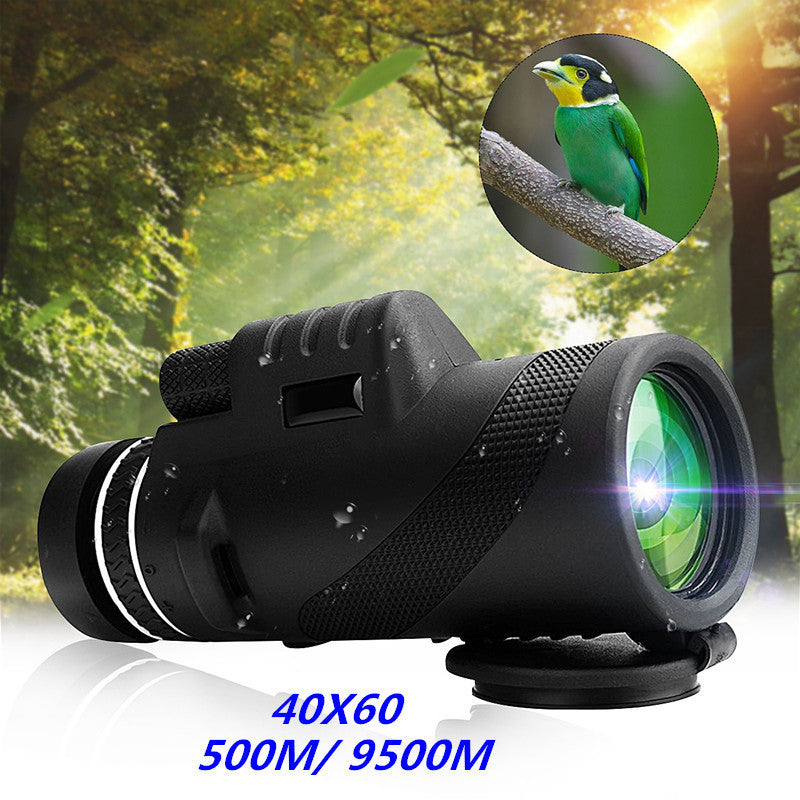 🔥🔭Telescop monocular de înaltă definiție, poate fi conectat la un telefon mobil pentru observare 