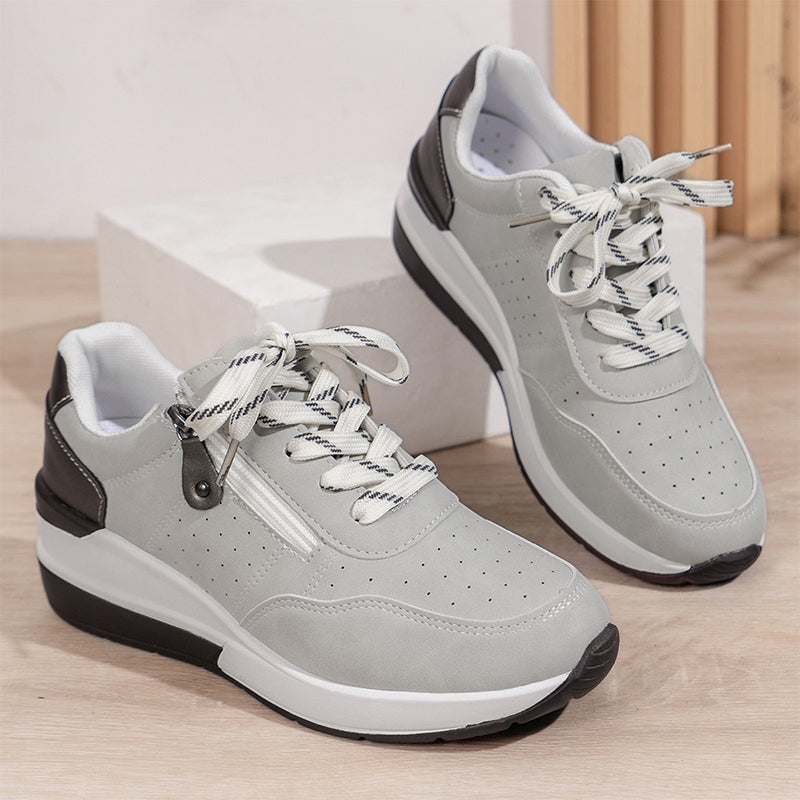 🔥🎉【50% de descuento✨】【Tallas 36-43】Zapatillas de plataforma modernas y cómodas para mujer