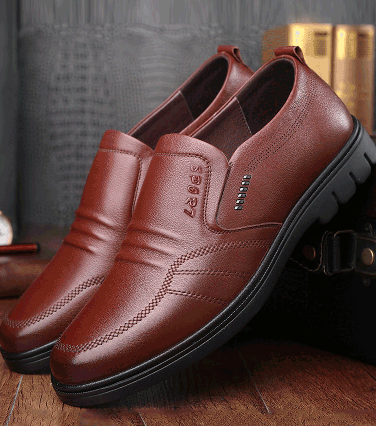 🏆👞【39-44】2025 Pantofi sport casual pentru bărbați, piele naturală, talpă moale, antiderapantă, respirabili