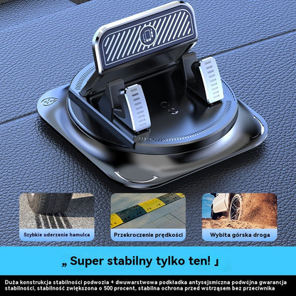 🔥🚗【Premiera nowego produktu】 Bezpieczny i inteligentny: Najlepszy uchwyt samochodowy 2 w 1 na telefon! 🚗