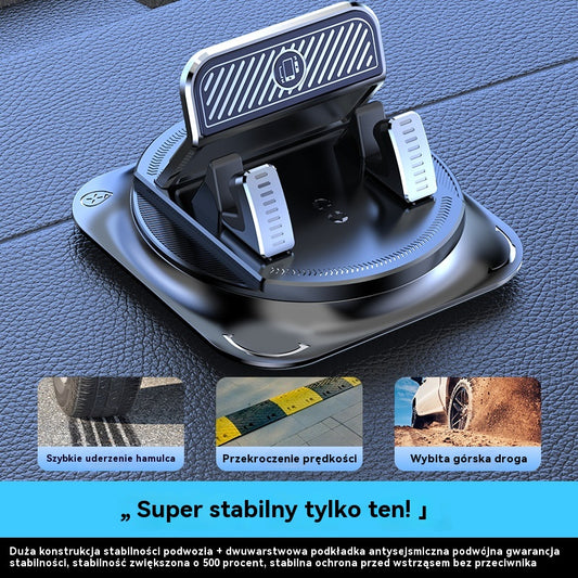 🔥🚗【Premiera nowego produktu】 Bezpieczny i inteligentny: Najlepszy uchwyt samochodowy 2 w 1 na telefon! 🚗
