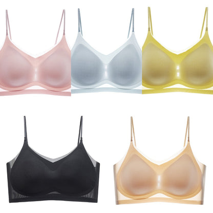 🔥✨【Oferta especial de verano】Sujetador de seda helada ultrafino y suave, fresco y transpirable.