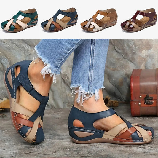 🩰Oferta de temporada✨【35–43】Sandalias romanas cómodas para mujer, hechas de piel suave – Precio rebajado Oferta limitada ✅Pago contra entrega ✅2 artículos con un 70% de descuento