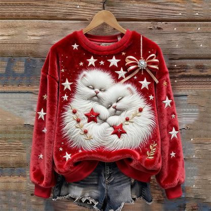 🔥【S-5XL】⛄✨Nový módní flanelový vánoční svetr, vhodný na podzim i zimu, zdobený různými nádhernými vzory
