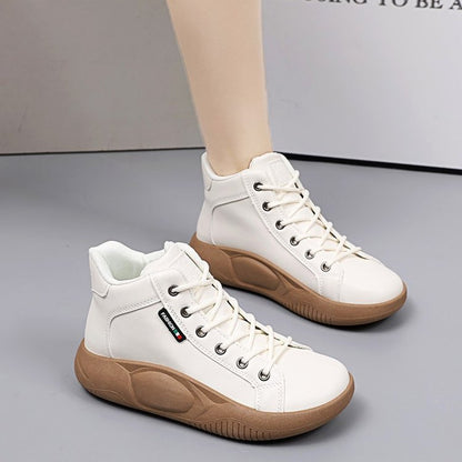 🔥✨【Produse noi de toamnă】【35-40】Tenisi simpli și eleganti, casual, cu talpă groasă, pentru femei 