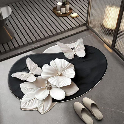 🔥🔥【40*60cm】REDUCERE FONDĂ💕Covoraș absorbant antiderapant cu model realist 3D 
