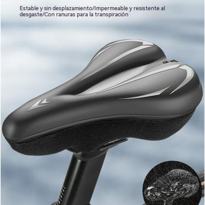 🔥🎉【50% de descuento✨】Funda para sillín de bicicleta de montaña, hecha de cuero de silicona grueso, impermeable y ultrasuave.