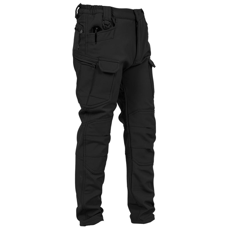 🔥【S–4XL】Pánské outdoorové zesílené podzimní a zimní kalhoty, taktické kalhoty - teplé, s fleecovou podšívkou, nepromokavé a větruodolné