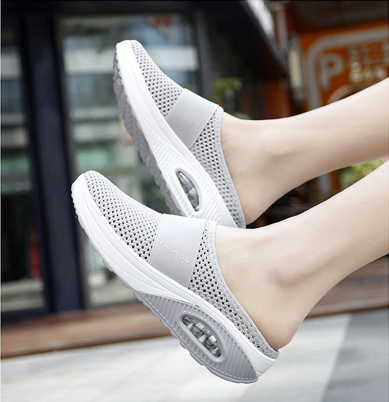 🔥✨【35-43】Дамски сандали с кухи мрежести елементи 2025✅Меки и удобни✅Леки и дишащи✅Модерни и ежедневни